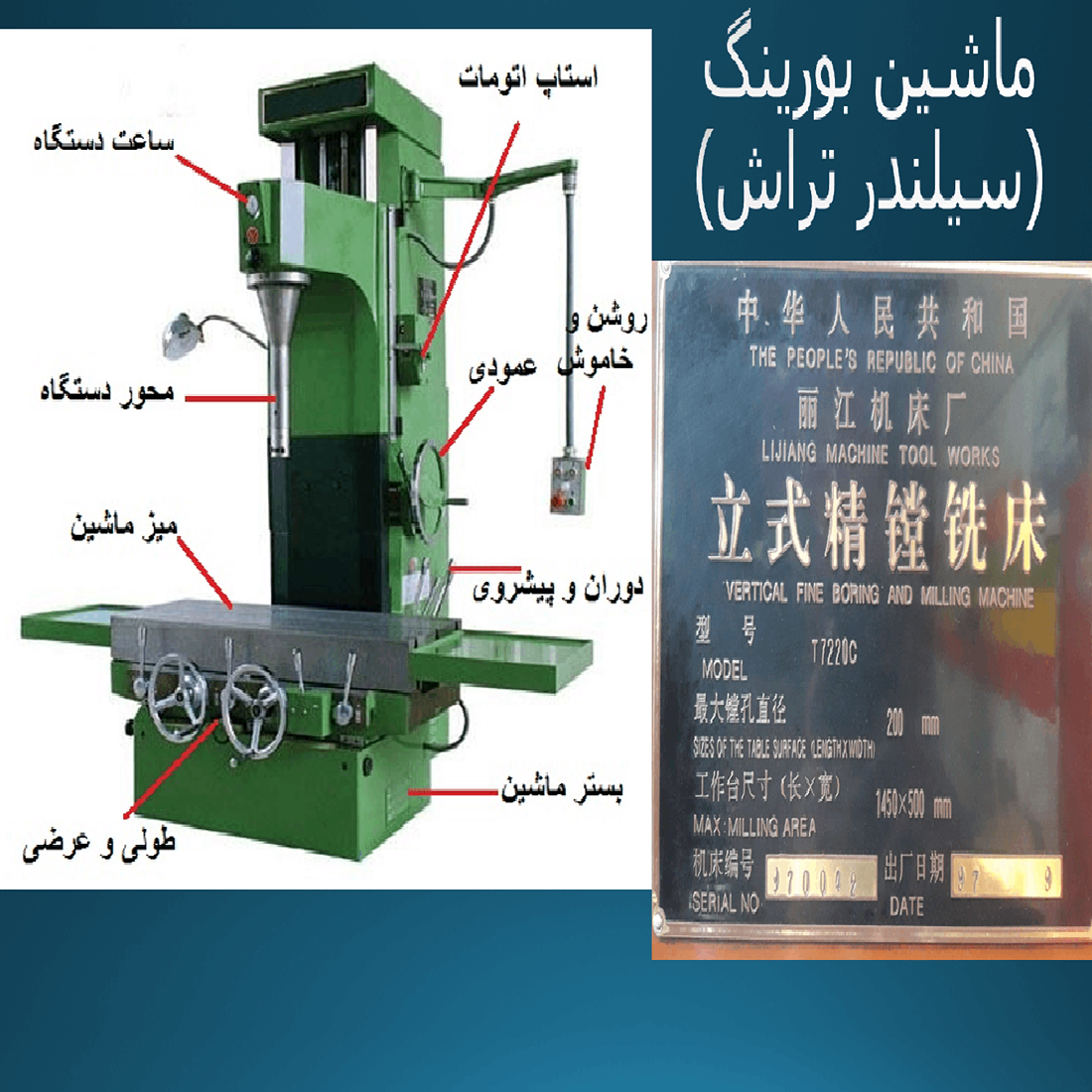 گزارش کارآموزی در کارگاه سیلندر تراشی